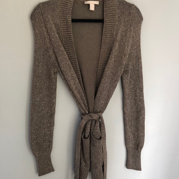 Banana Republic Factory Sweaters - BANANA REPUBLIC TIE SWEATER